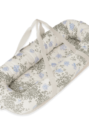 Garbo&Friends Plumbago satiini tikattu babynest 43x87x16cm