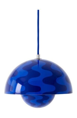 &Tradition Flowerpot VP1 riippuvalaisin Cobalt blue-Twilight blue