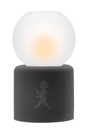 Solstickan Design Globe lämpökynttilälyhty Ø9,5x17 cm Tummanharmaa