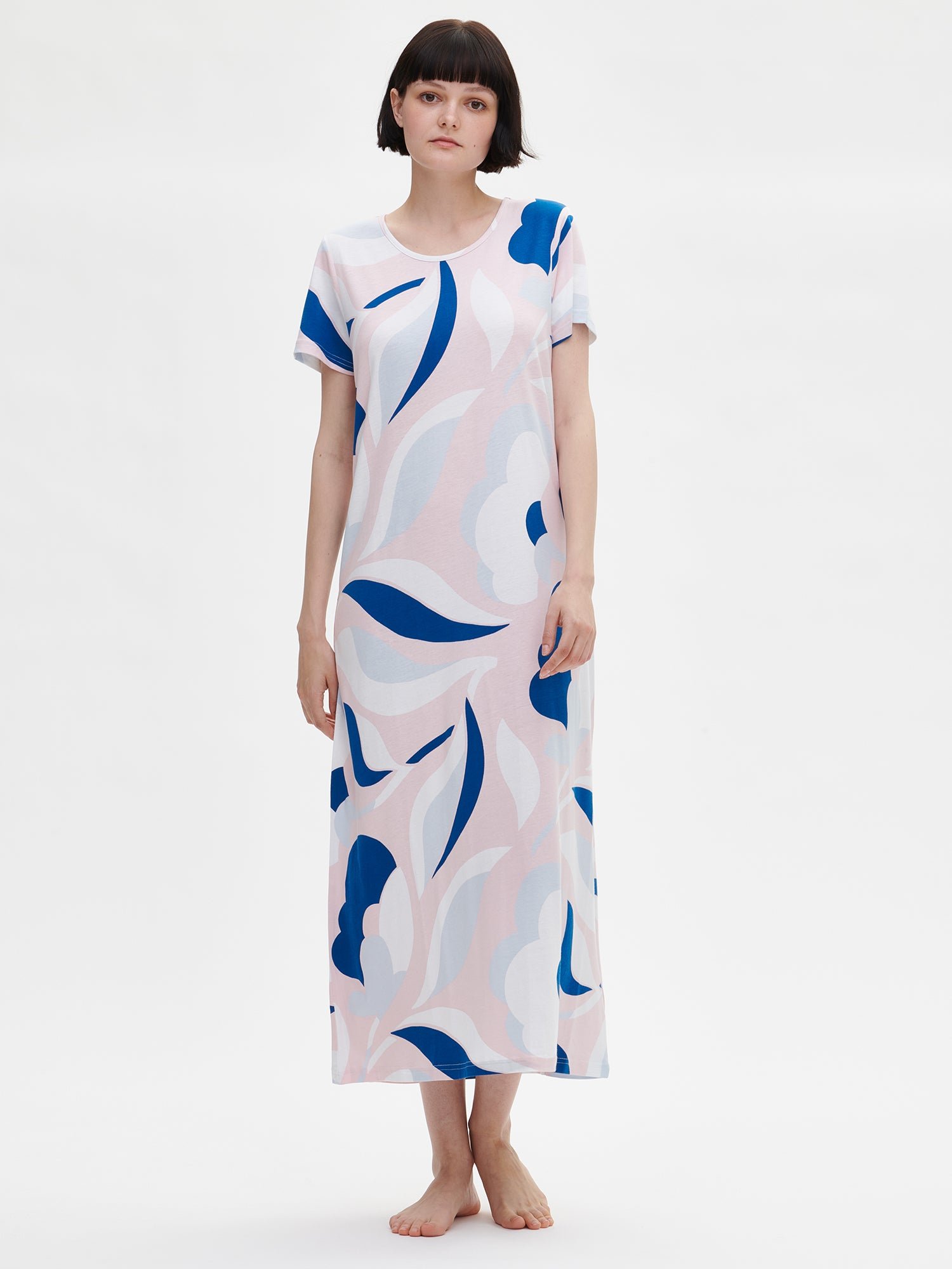 Nanso ADELE pitkä yöpaita - monivärinen