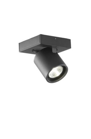 Light-Point Focus Mini 1 seinä- ja kattovalaisin Black, 3000 kelviniä