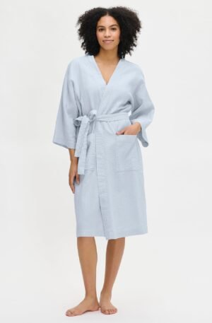 Nanso AAMU aamutakki - vaaleansininen