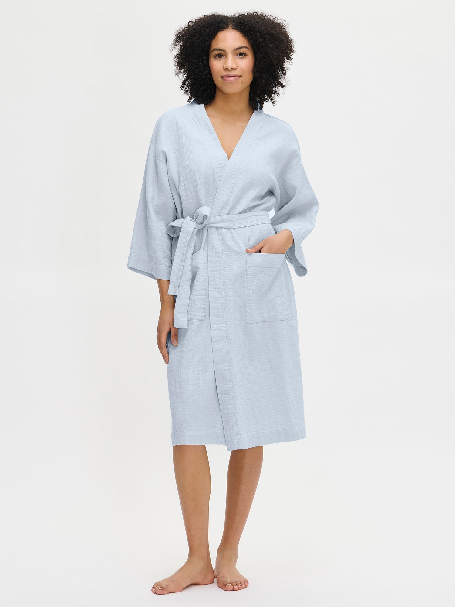 Nanso AAMU aamutakki - vaaleansininen