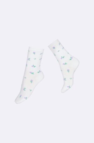 Nanso ALICE nilkkasukat - valkoinen