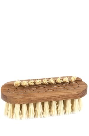 Iris Hantverk Iris Lovisa -kynsiharja Tammi öljytty, suuri, valkokuitu