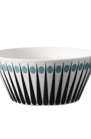 Superliving Amanda kulho valkoinen-vedensininen