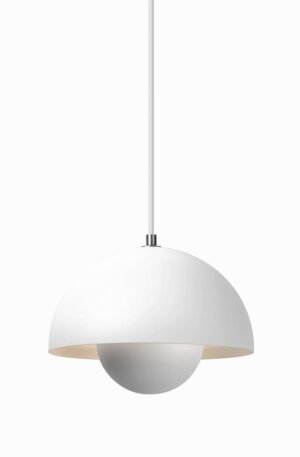 &Tradition Flowerpot VP1 riippuvalaisin Matta valkoinen