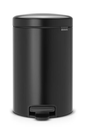 Brabantia New Icon poljinroskis 12 litraa matt black (musta)