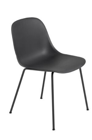 Muuto Fiber side chair tuoli musta