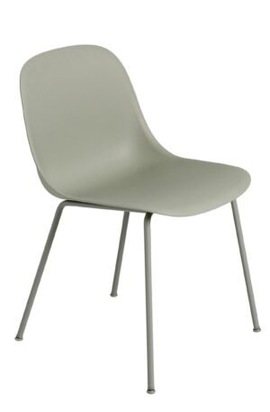 Muuto Fiber side chair tuoli dusty green