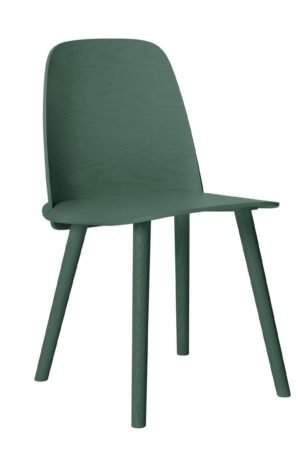 Muuto Nerd ruokapöydän tuoli tummanvihreä