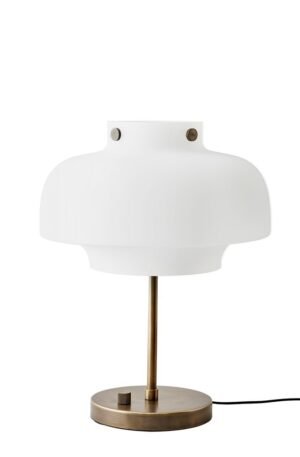 &Tradition Copenhagen pöytävalaisin SC13 opaalilasi-messinki