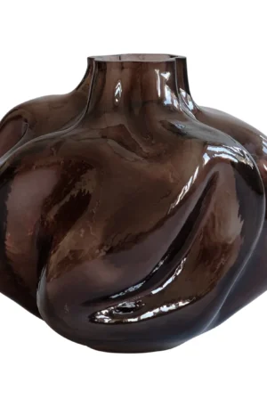 101 Copenhagen Wabi Medio maljakko 28 cm Smoked forest