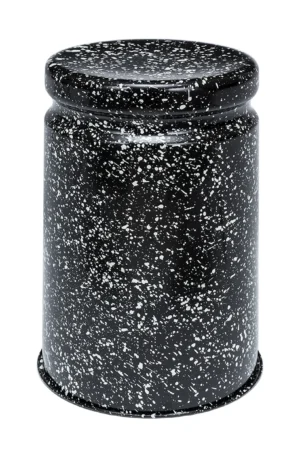 Hem Last jakkara Ø32x44 cm Black-white splatter