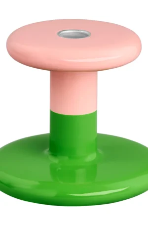 Hem Pesa kynttilänjalka Low 11 cm Pink-green
