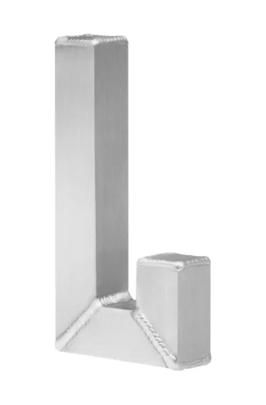 Hem Tig Single seinäkoukku Harjattu alumiini