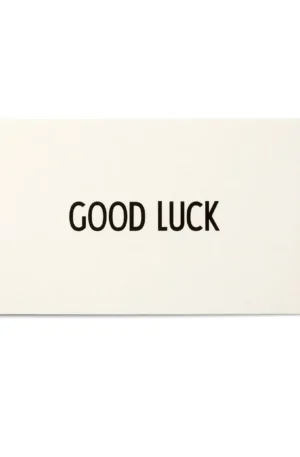 Design Letters AJ Vintage ABC kortti Good Luck