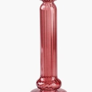 Ruby kynttilänjalka punainen