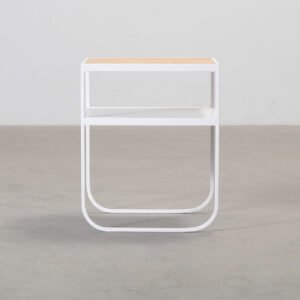 Asplund Nati Tati yöpöytä valkoinen / tammi