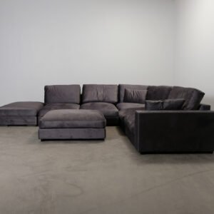 Dubai U-sohva harmaa