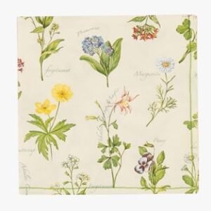 Floral kahviservetit