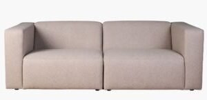 Juno 3-istuttava moduulisohva käsinojalla