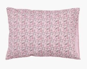 Evelyn tyynyliina kreppipuuvillaa roosa