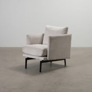 Bröderna Anderssons nojatuoli harmaa