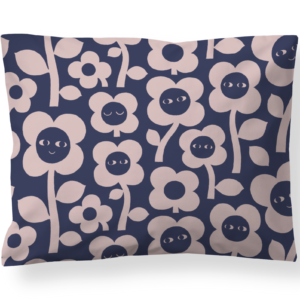 Finlayson Kukkariemu tyynyliina Musta / Valkoinen