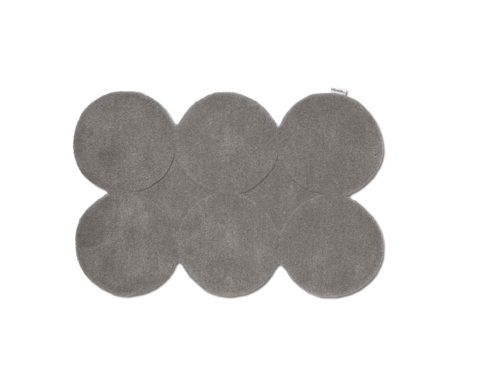 Classic Collection Dots 60 x 90 cm ovimatto harmaa