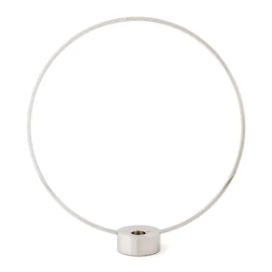 KLONG Gloria kynttilänjalka, pieni nikkeli