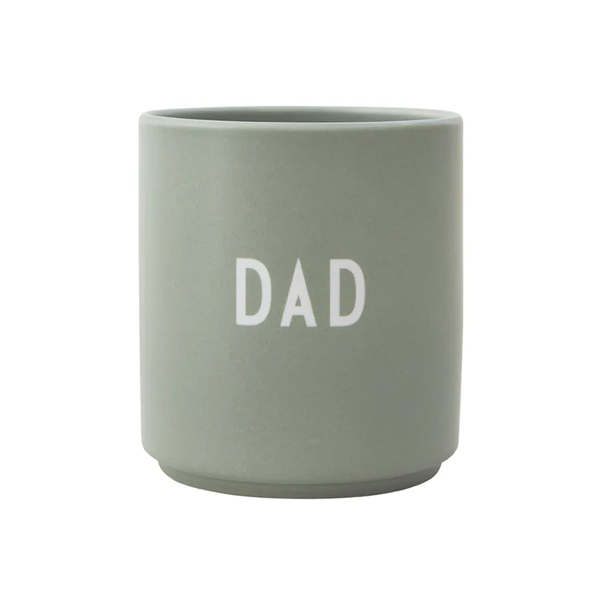 Design Letters Design Letters suosikkikuppi 25 cl Dad/Love-green