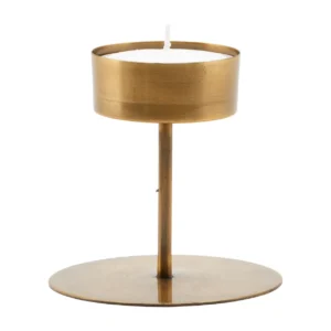 House Doctor Anit kynttilänjalka antiikki messinki 10 cm