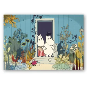 Opto Design Muumit Rivieralla pöytätabletti 40x30 cm