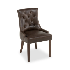 Tuva ruokapöydän tuoli ruskea, 2 kpl setti