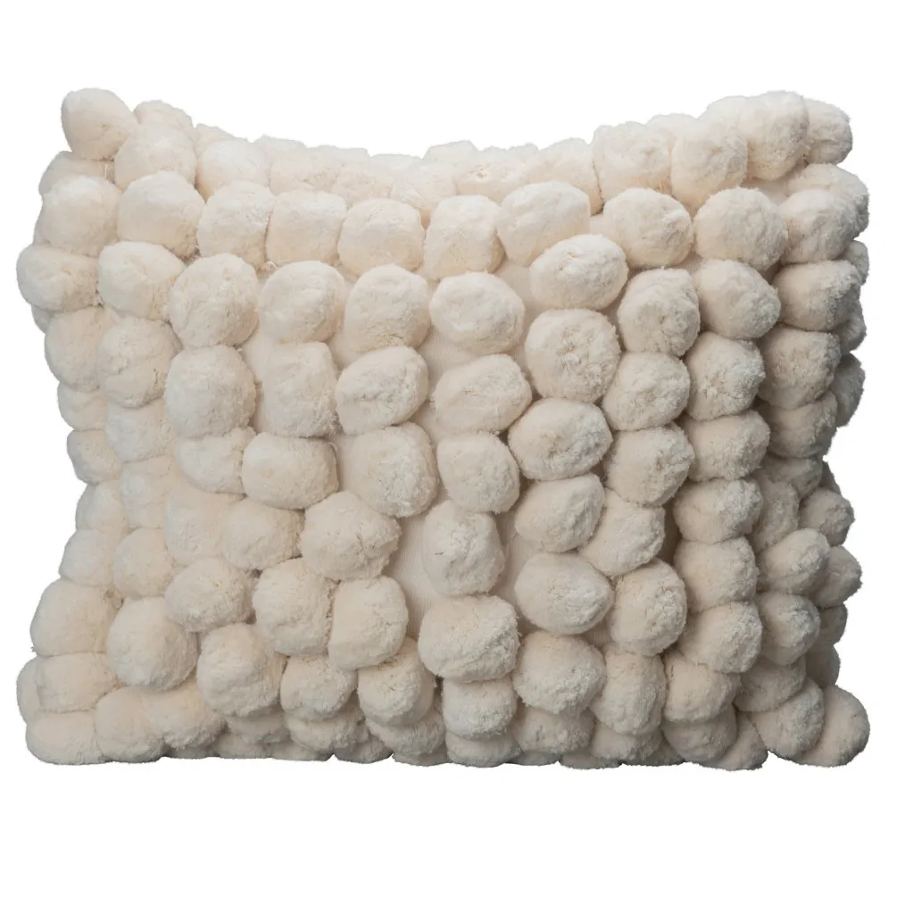 Byon Pom Pom tyyny, 45 x 45 cm Off white