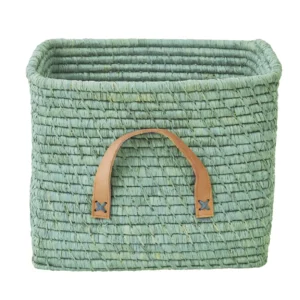 RICE Rice raffia säilytyskori Minttu