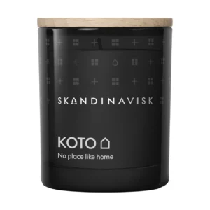 Skandinavisk Koto tuoksukynttilä kannella 65 g