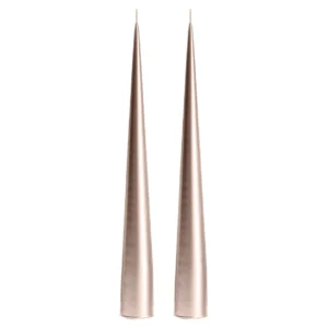 ester & erik ester & erik -kartiokynttilä 34 cm, 2-pakkaus metallic Champagne 94