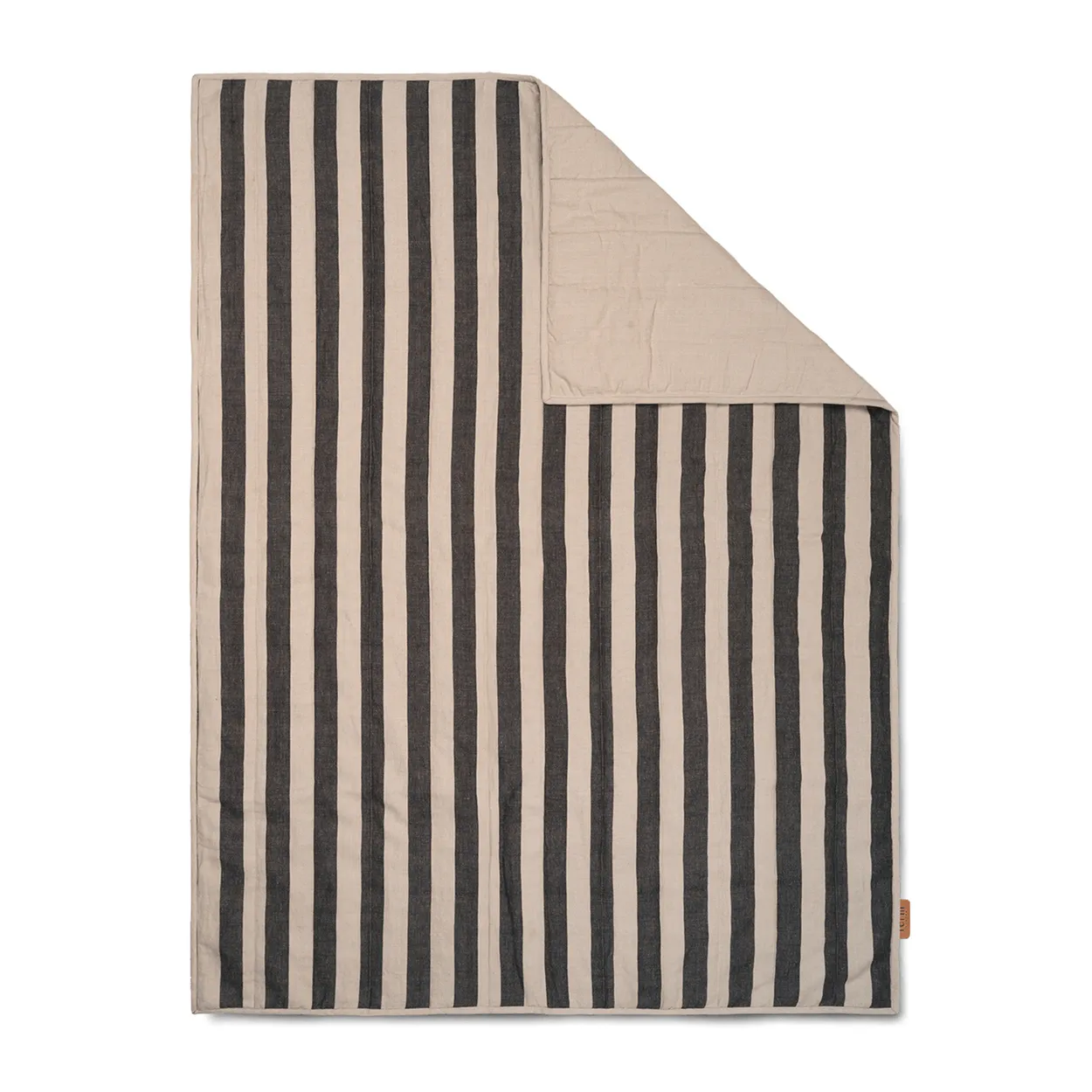 Ferm Living Grand huopa 120x170 cm Sand-black