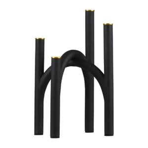 AYTM Angui kynttilänjalka 34 cm Musta-kulta