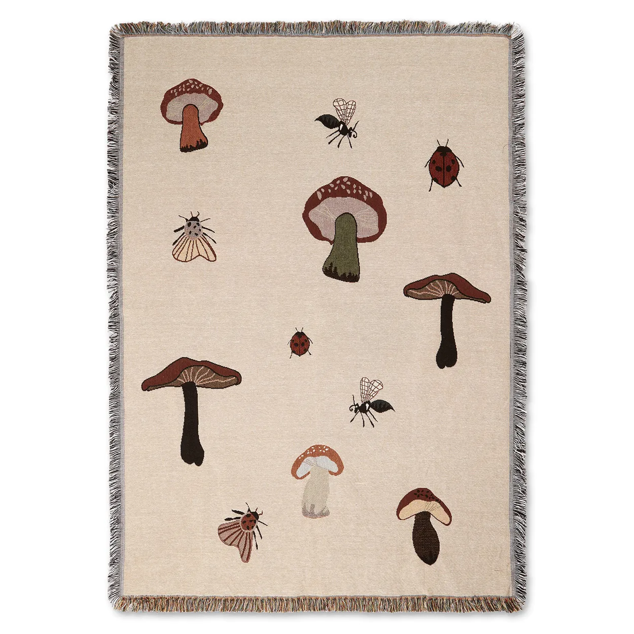 Ferm Living Forest tapestry huopa 120x170 cm Sand