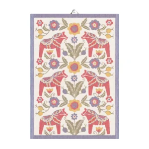 Ekelund Linneväveri Kurbitshäst keittiöpyyhe 48 x 70 cm