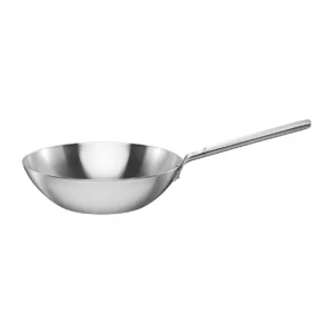 Fiskars Norden Steel wokkipannu ruostumaton teräs pinnoittamaton Ø 28 cm