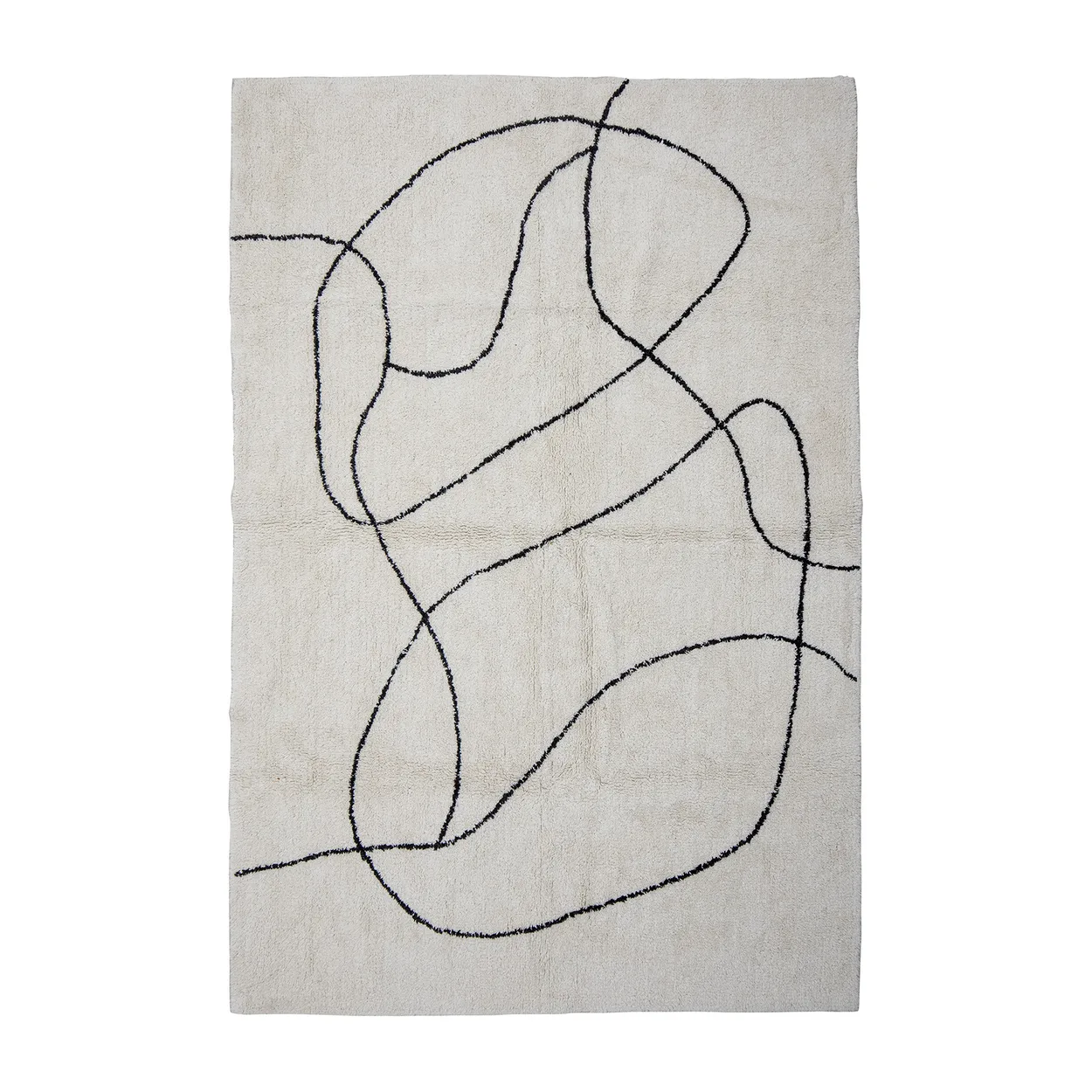 Bloomingville Viga matto 120 x 180 cm Valkoinen