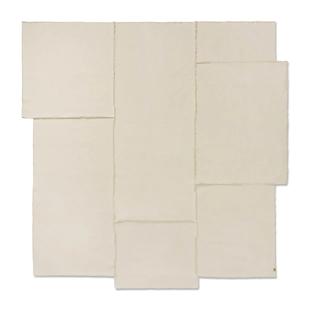 Ferm Living Offset päiväpeitto 264 x 272 cm Off white