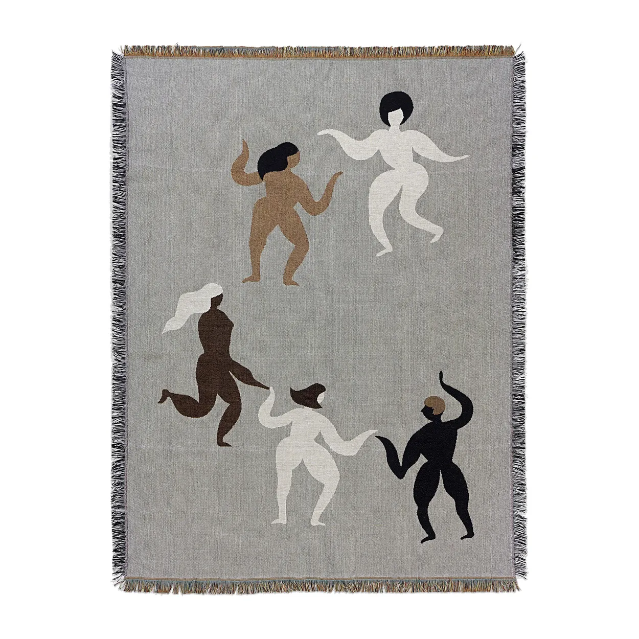 Ferm Living Free tapestry huopa 120 x 170 cm Grey