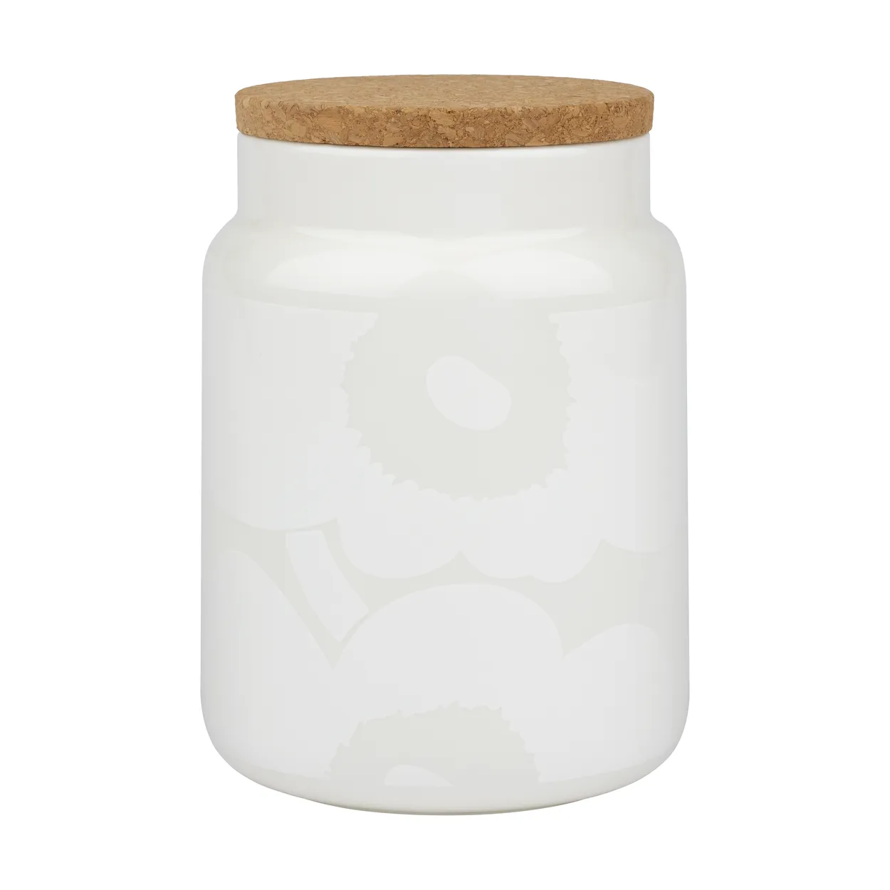 Marimekko Unikko purkki 1,2 l White