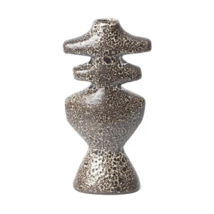 Ferm Living Yara kynttilänjalka large Ruskea piste