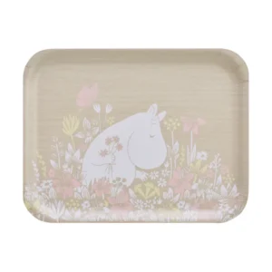 Muurla Moomin tarjotin 28x36 cm Flower field